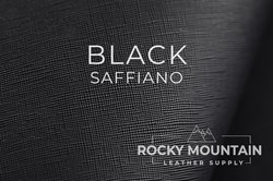 Black Saffiano Calfskin