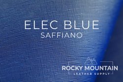 Electric Blue Saffiano Calfskin