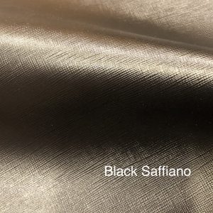 Black Saffiano Calfskin