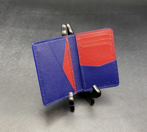 Pocket Jotter Index Card Holder in Horween Leather | Handmade to Order