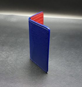 Leather Pocket Organizer Wallet by Custom Leather and Pen