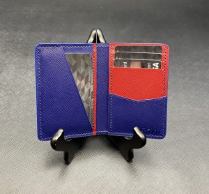 Leather Pocket Organizer Wallet by Custom Leather and Pen