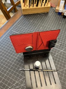 Leather Pocket Organizer Wallet by Custom Leather and Pen