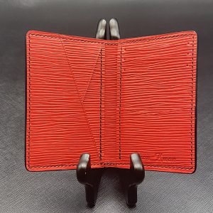 Leather Pocket Organizer Wallet by Custom Leather and Pen