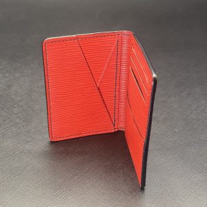 Leather Pocket Organizer Wallet by Custom Leather and Pen