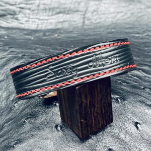 Luxury Leather Bracelet by Custom Leather and Pen