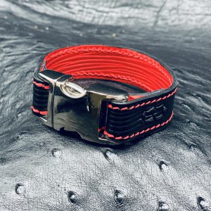 Luxury Leather Bracelet by Custom Leather and Pen