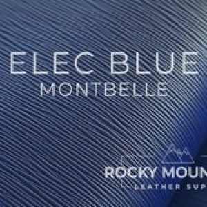 Electric Blue Montebelle Calfskin