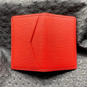 Leather Pocket Organizer Wallet by Custom Leather and Pen