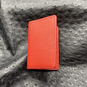 Leather Pocket Organizer Wallet by Custom Leather and Pen