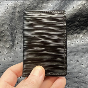 Leather Pocket Organizer Wallet by Custom Leather and Pen