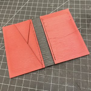 Leather Pocket Organizer Wallet by Custom Leather and Pen