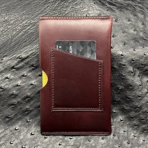 Personalized Horween Leather Field Notes Sleeve, Personalized Horween Leather Moleskine Sleeve, Personalized Horween Leather Passport Sleeve