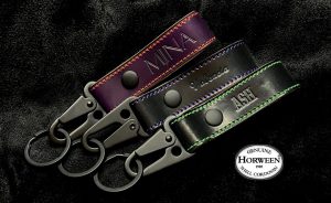 Personalized Tactical EDC Key Chain in Shell Cordovan by Horween