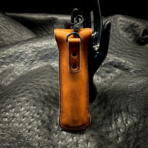 Personalized Epi Pen Carrying Case in Horween Leather by Custom Leather and Pen