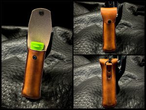 Personalized Epi Pen Carrying Case in Horween Leather by Custom Leather and Pen